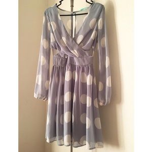 Vintage lulu's polkadot dress